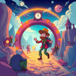 ChronoClash: Whose Time Is It Anyway? - Text-based game