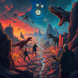 Chronochaser: Who's Time Is It Anyway? - Text-based game