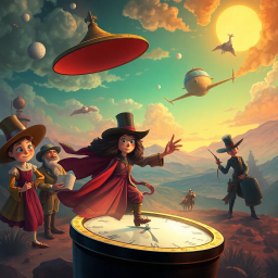 ChronoScript: Whose Story is it Anyway? - Text-based game