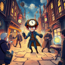 ChronoChasers: Who's Time Is It Anyway? - Text-based game