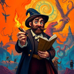 ChronoScribe: Whose Story Is It Anyway? - Text-based game