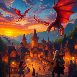 Whispers of the Wyrm - Text-based game