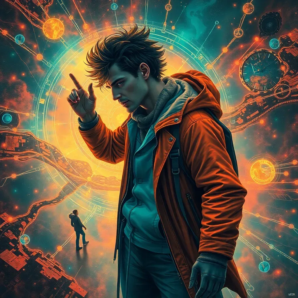 Quantum Rewind: A Temporal Tapestry