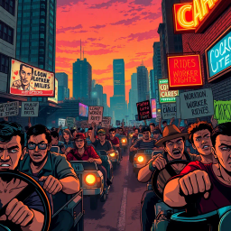 Rides of Rebellion - Text-based game