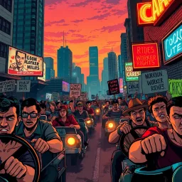 Rides of Rebellion - Text-based game