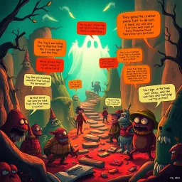 Quest Without a Script - Text-based game