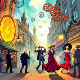 Chrono-Capers: Whose Time Is It Anyway? - Text-based game