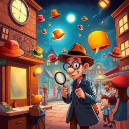 Whose Hat Is It Anyway? - Text-based game