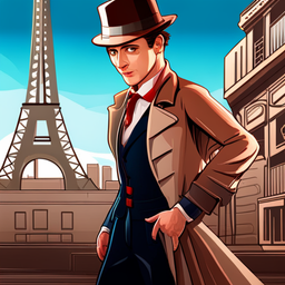 The Time Traveling Detective - Text-based game