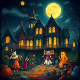 Whose Ghost Is It Anyway? - Text-based game
