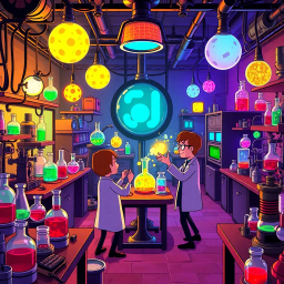 Whose Lab Is It Anyway? - Text-based game