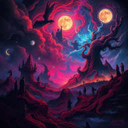 Nightmare Chronicles: Whose Nightmare Is It Anyway? - Text-based game