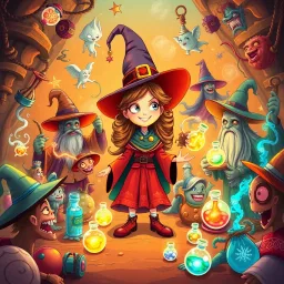 Whose Witchcraft Is It Anyway? - Text-based game