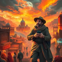 The Time Traveling Historian - Text-based game