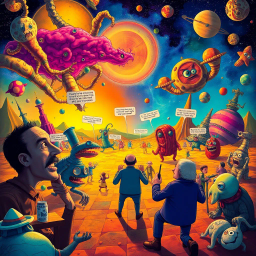 Whose Nonsense Is It Anyway? - Text-based game
