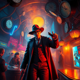 ChronoChaser: Who's Time is it Anyway? - Text-based game