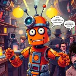 Robot Rebellion: My Unwilling Minion - Text-based game