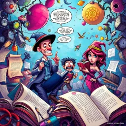 Metamayhem: Whose Adventure Is It Anyway? - Text-based game