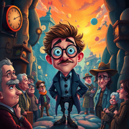 ChronoCrack: Whose Time Is It Anyway? - Text-based game