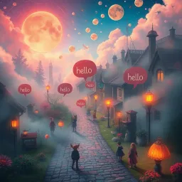 Whose Hellos Are These, Anyway? - Text-based game