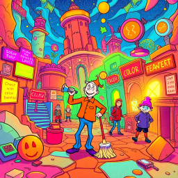 Spectrum Wars: Whose Dimension Is It Anyway? - Text-based game