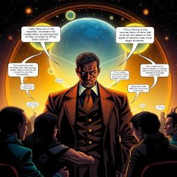 Nebula Negotiators - Text-based game