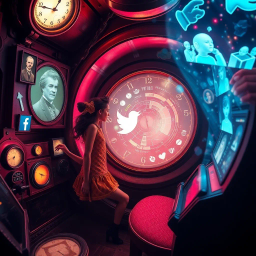 Chrono Chums: Who's There? - Text-based game