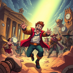 ChronoBrawl: Whose Time Is It Anyway? - Text-based game