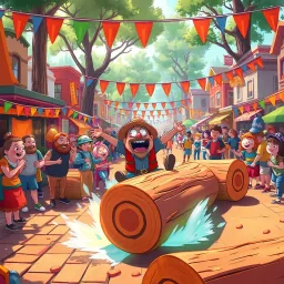 Log Jam: Whose Logs Are These, Anyway? - Text-based game