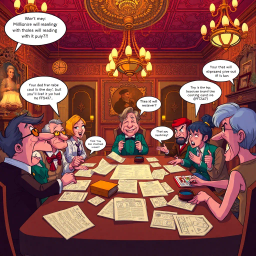 Whose Is It Anyway? - Text-based game