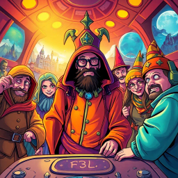 Whose Game Is It Anyway? - Text-based game