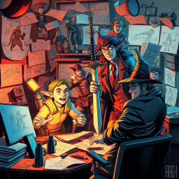 Whose Game Is It Anyway? - Text-based game