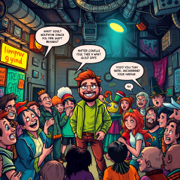 Squad Chronicles: Improv Revolution - Text-based game