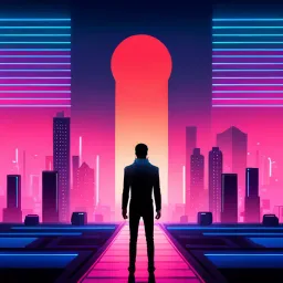 The Neon Escape - Text-based game