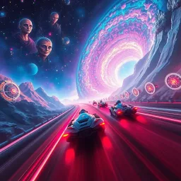 Quantum Drift: The Cosmic Grand Prix - Text-based game