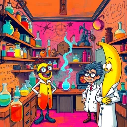 Whose Lab Is It Anyway? - Text-based game