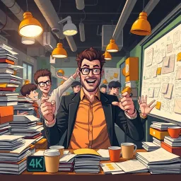 Startup Showdown: Ein Bisschen Chaos - Text-based game