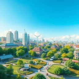 Zero Emissions City - Text-based game
