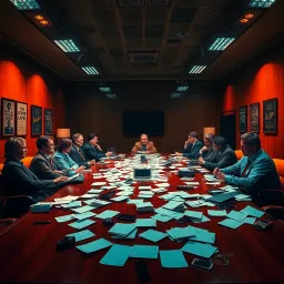 Corporate Collapse: The Aftermath - Text-based game