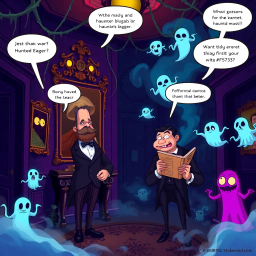 Whose Ghost Is It Anyway? - Text-based game