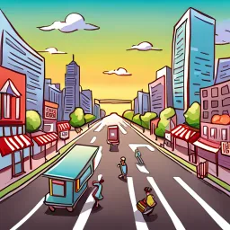 Street Food Dash - Text-based game