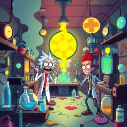 Whose Lab Is It Anyway? - Text-based game