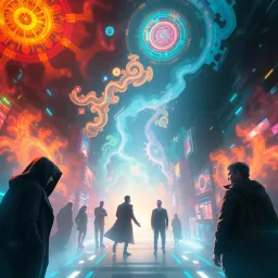 Spectrum Wars: Which Dimension Is It Anyway? - Text-based game