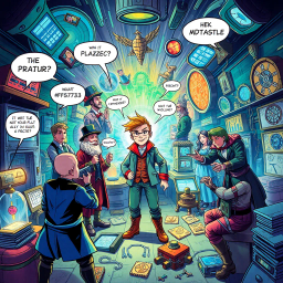 ChronoChaos: Whose Time Is It Anyway? - Text-based game