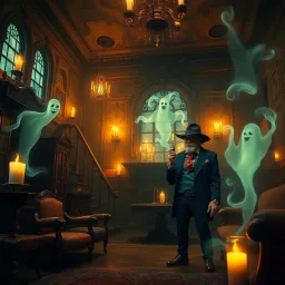 Whose Haunt Is This? - Text-based game