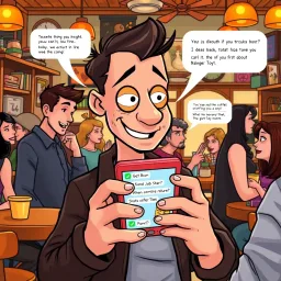 Whose Phone Is This, Anyway? - Text-based game