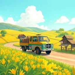 Kei Truckin' - Text-based game