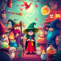 Whose Witchcraft Is It Anyway? - Text-based game
