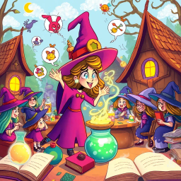 Whose Witchcraft Is It Anyway? - Text-based game