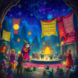 Bardic Banter: Whose Prophecy Is It Anyway? - Text-based game